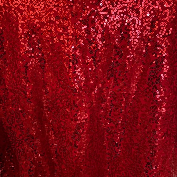 NWT DKNY Red Sequin Top - Picture 10 of 10